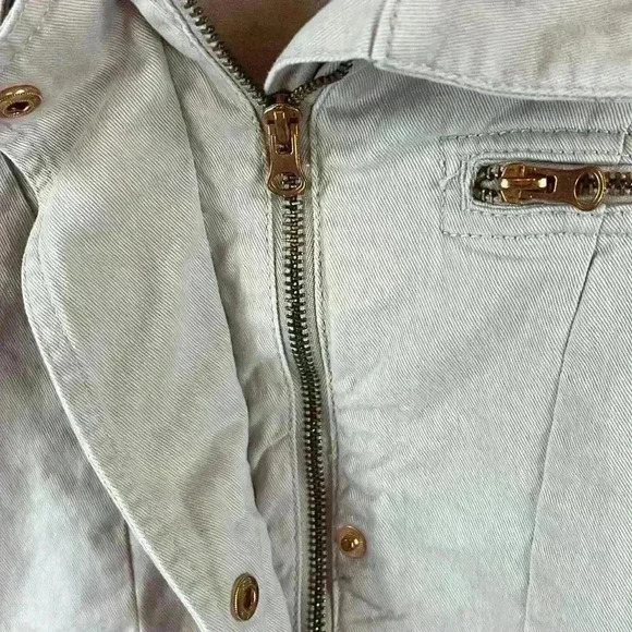 Gap Utility Jacket Women’s Size Large Blush Pink 100% Cotton Lots of Pickets! - Picture 5 of 11